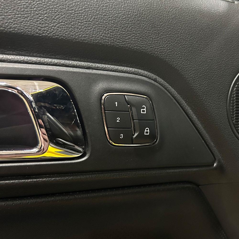 2015-26 Mustang Power Door Lock Switch With Seat Memory - LH