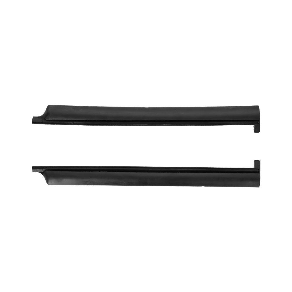1983-93 Mustang Quarter Window Vertical Weatherstrip Pair Convertible