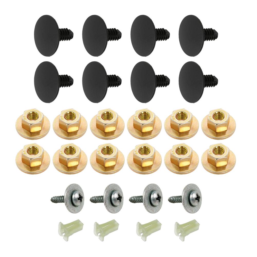 1994-04 Mustang  Rear Bumper Cover Hardware Kit