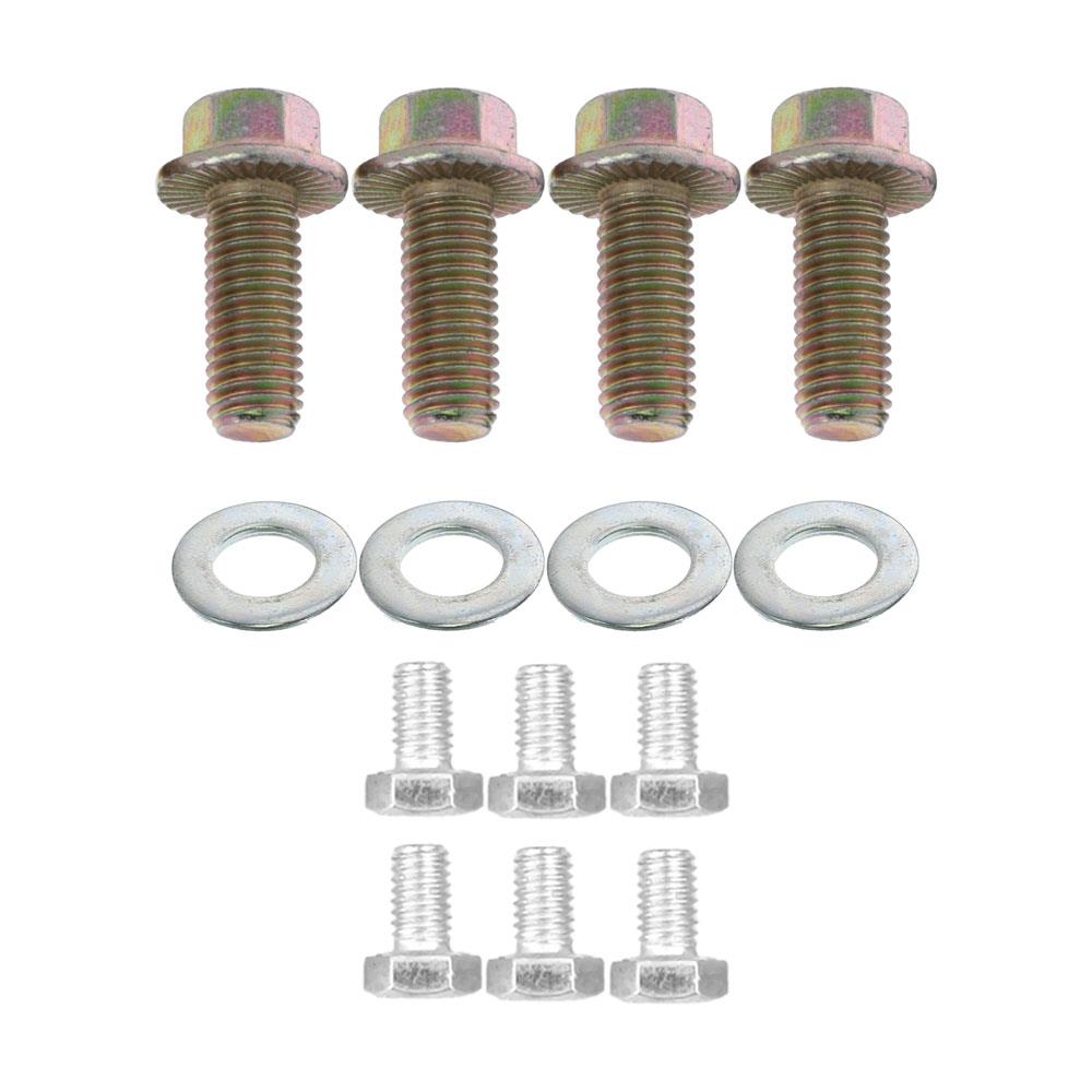 1979-93 Mustang Rear Disc Brake Caliper Adapter Brackets - Thunderbird Turbo/93 Cobra Calipers