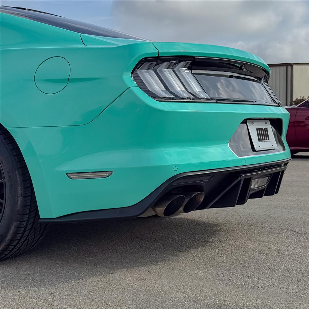 2015-17 Mustang Quad Tip Rear Valance