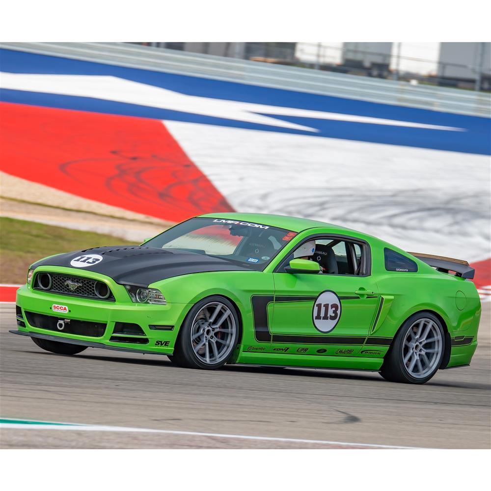 2013-14 Mustang S550 GT500 Style Hood - Aluminum