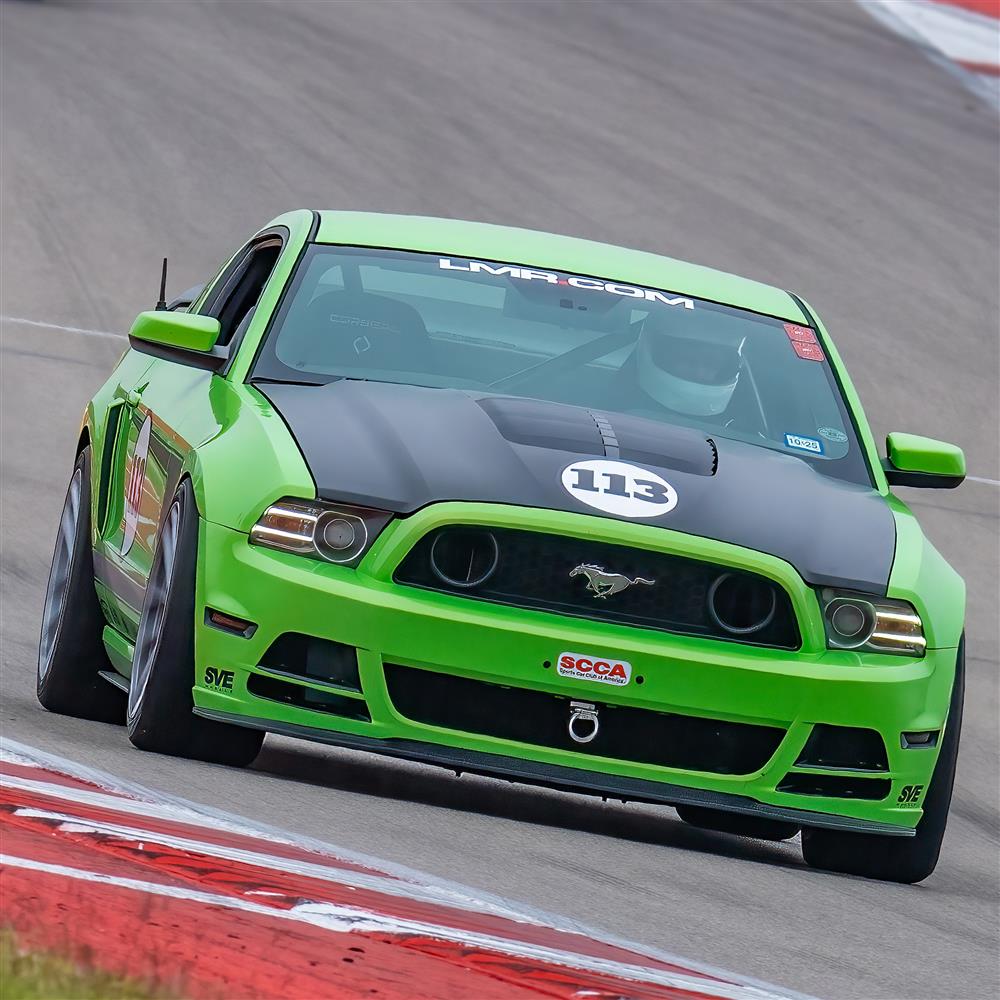 2013-14 Mustang S550 GT500 Style Hood - Aluminum