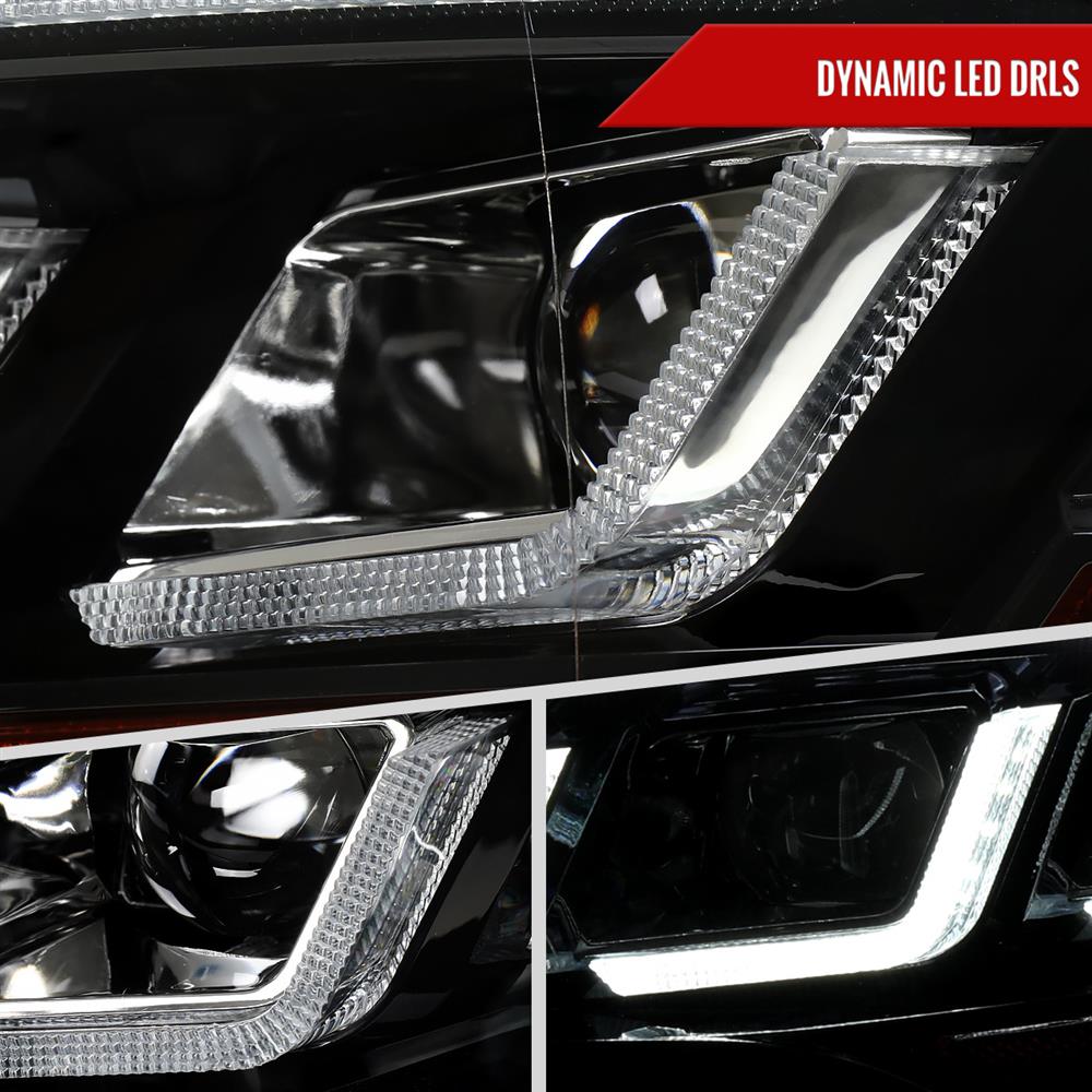 2018-23 Mustang S650 Style LED Projector Headlights