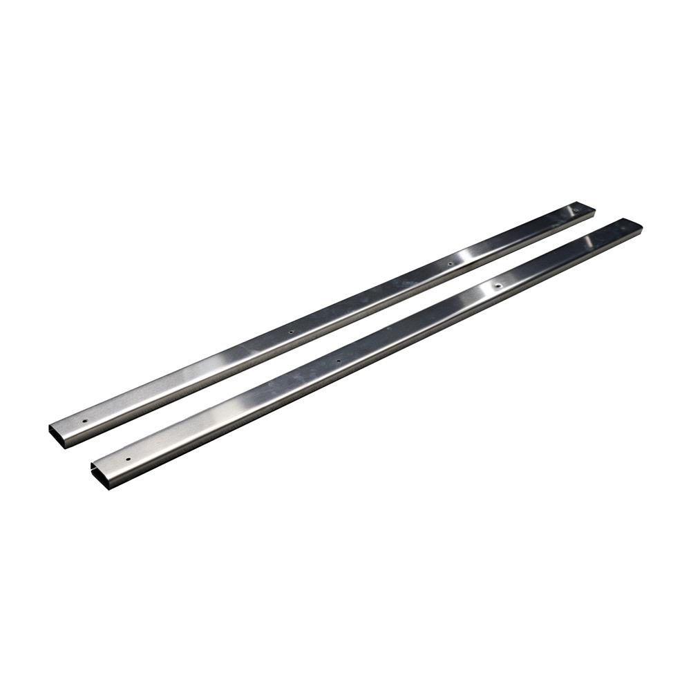 1979-93 Mustang Scuff Plates - Stainless Steel