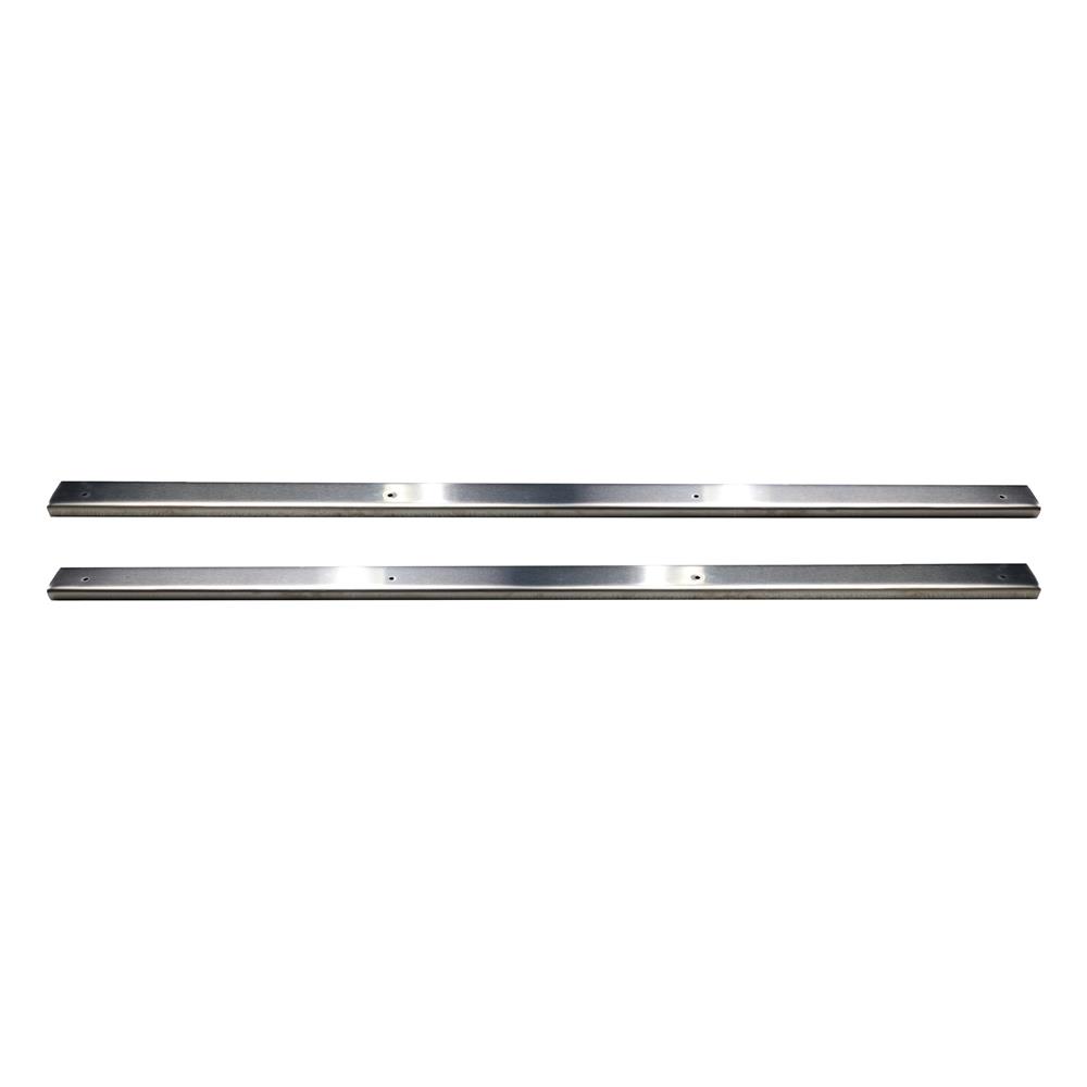 1979-93 Mustang Scuff Plates - Stainless Steel