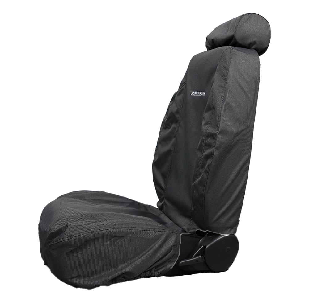 1979-1993 Mustang Seat Saver Cover - 5.0 Resto Seats - Black