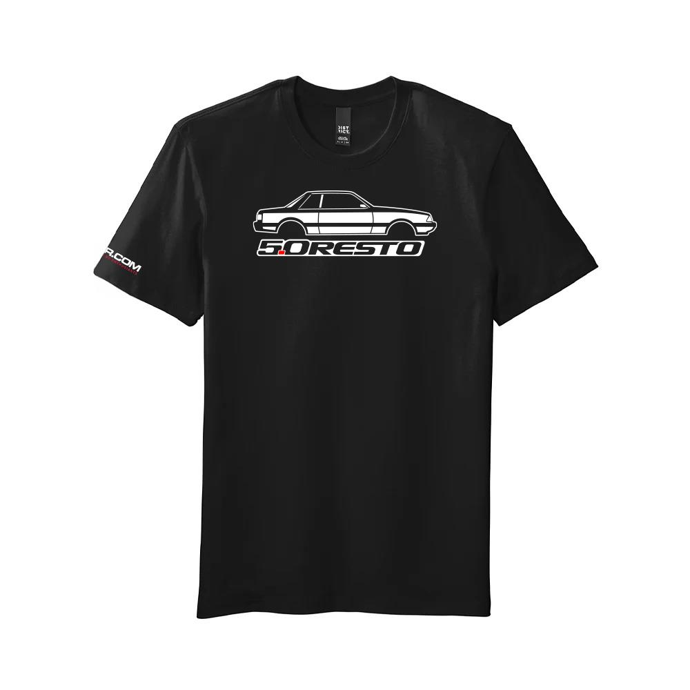 5.0 Resto Fox Body Silhouette T-Shirt  - Black