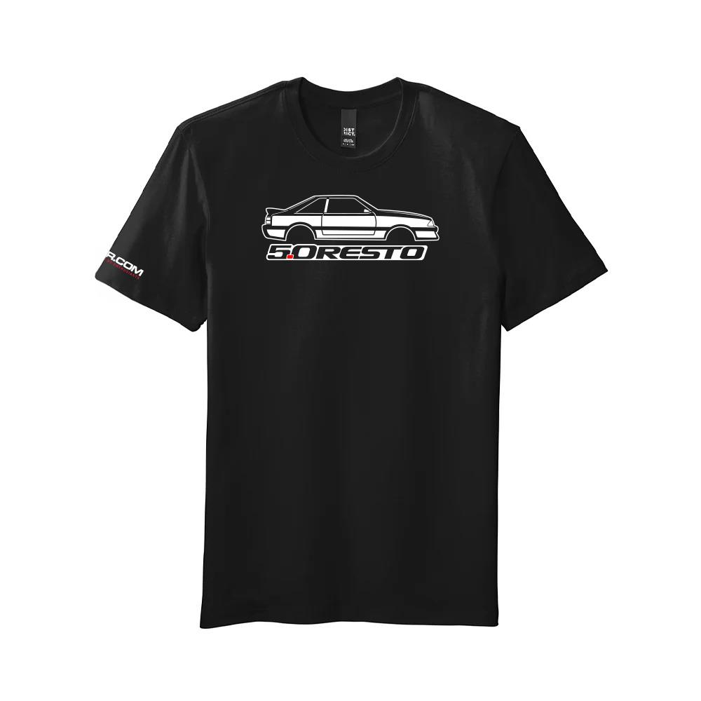 5.0 Resto Fox Body Silhouette T-Shirt  - Black