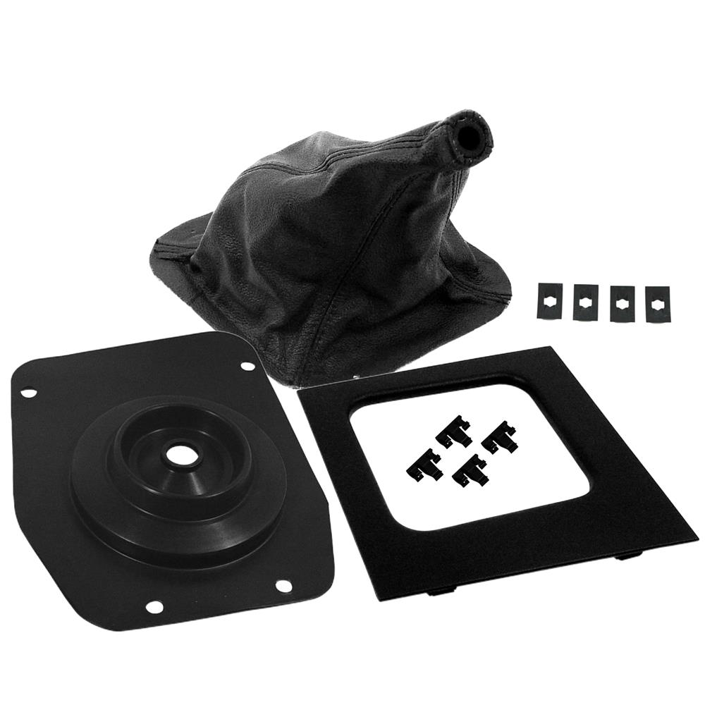 1987-93 Mustang Simulated Leather Shifter Boot & Bezel Kit