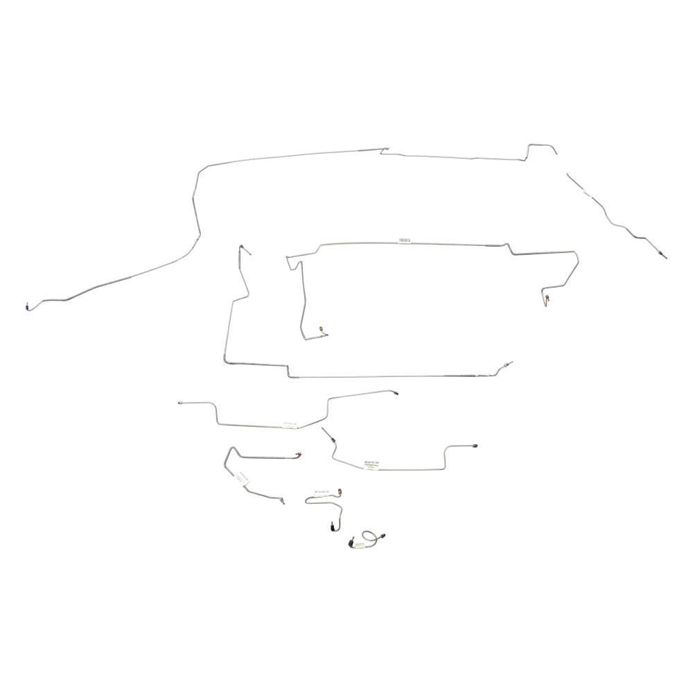 1985-86 Mustang Stainless Steel Brake Line Kit 5.0