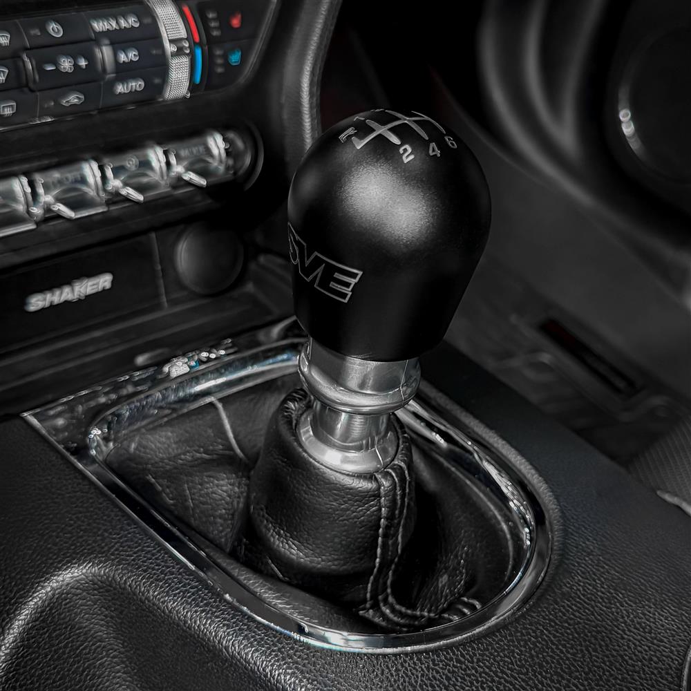 2015-26 Mustang SVE by Billetworkz Weighted Shift Knob - Matte Black