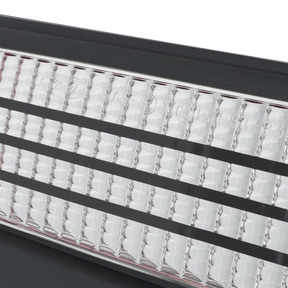 1985-86 Mustang SVO & 93 Cobra Tail Light Lens - RH Charcoal Gray