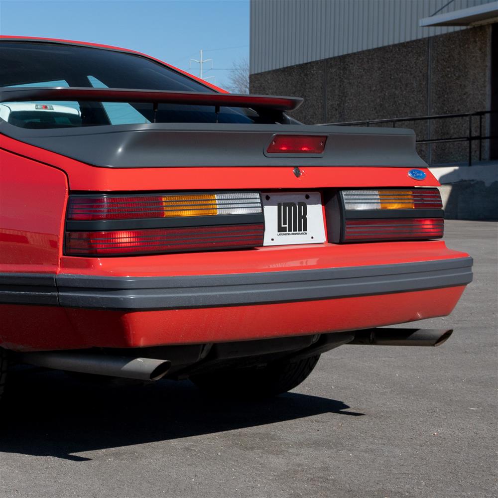 1984 Mustang SVO Tail Light Lens - LH Black