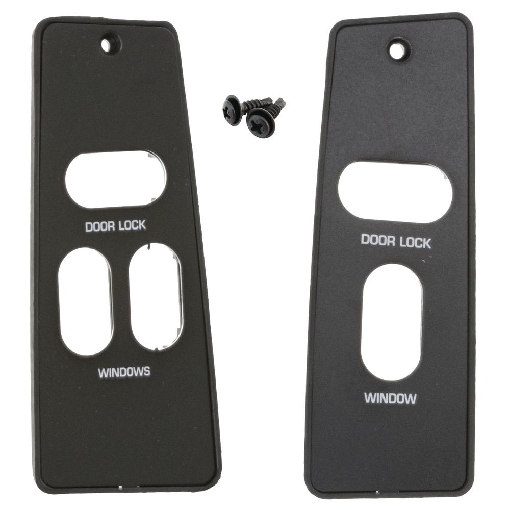 Mustang Window Switch Bezel Pair (8793) Coupe/Hatchback