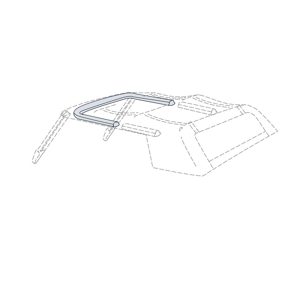 1985-93 Mustang Convertible Top Header Weatherstrip