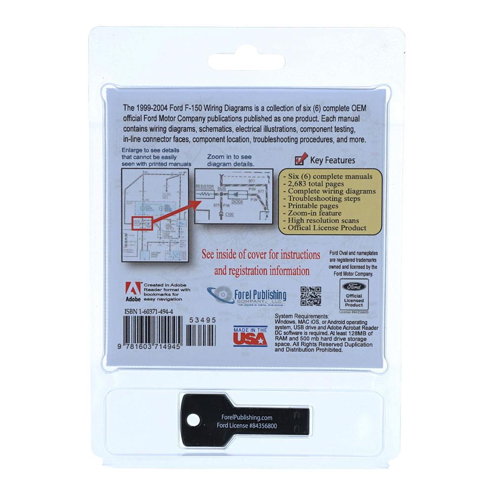 1999-04 F-150 SVT Lightning Electrical & Vacuum Troubleshooting Manual - USB