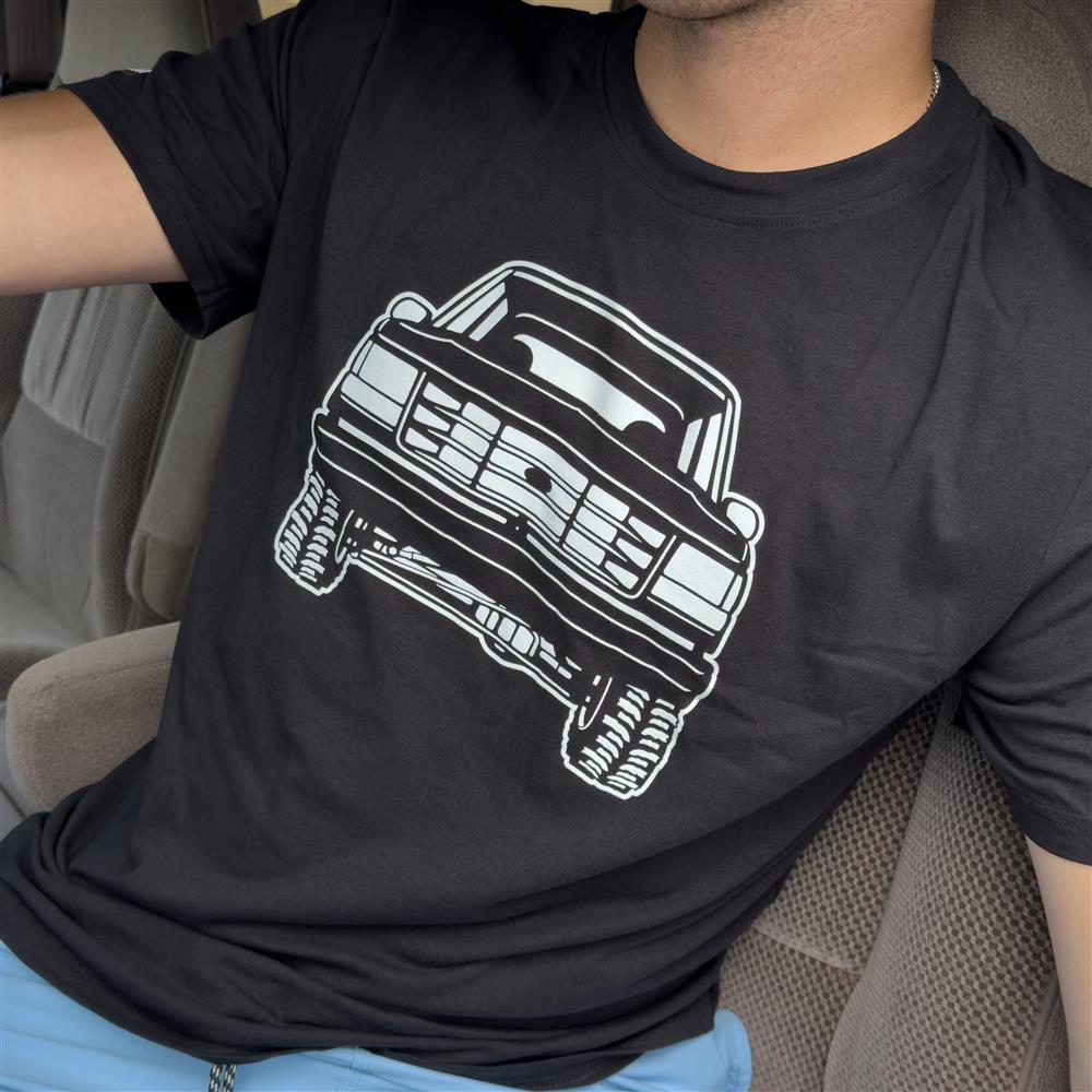 LMR OBS Bronco Front End T-Shirt  - Black