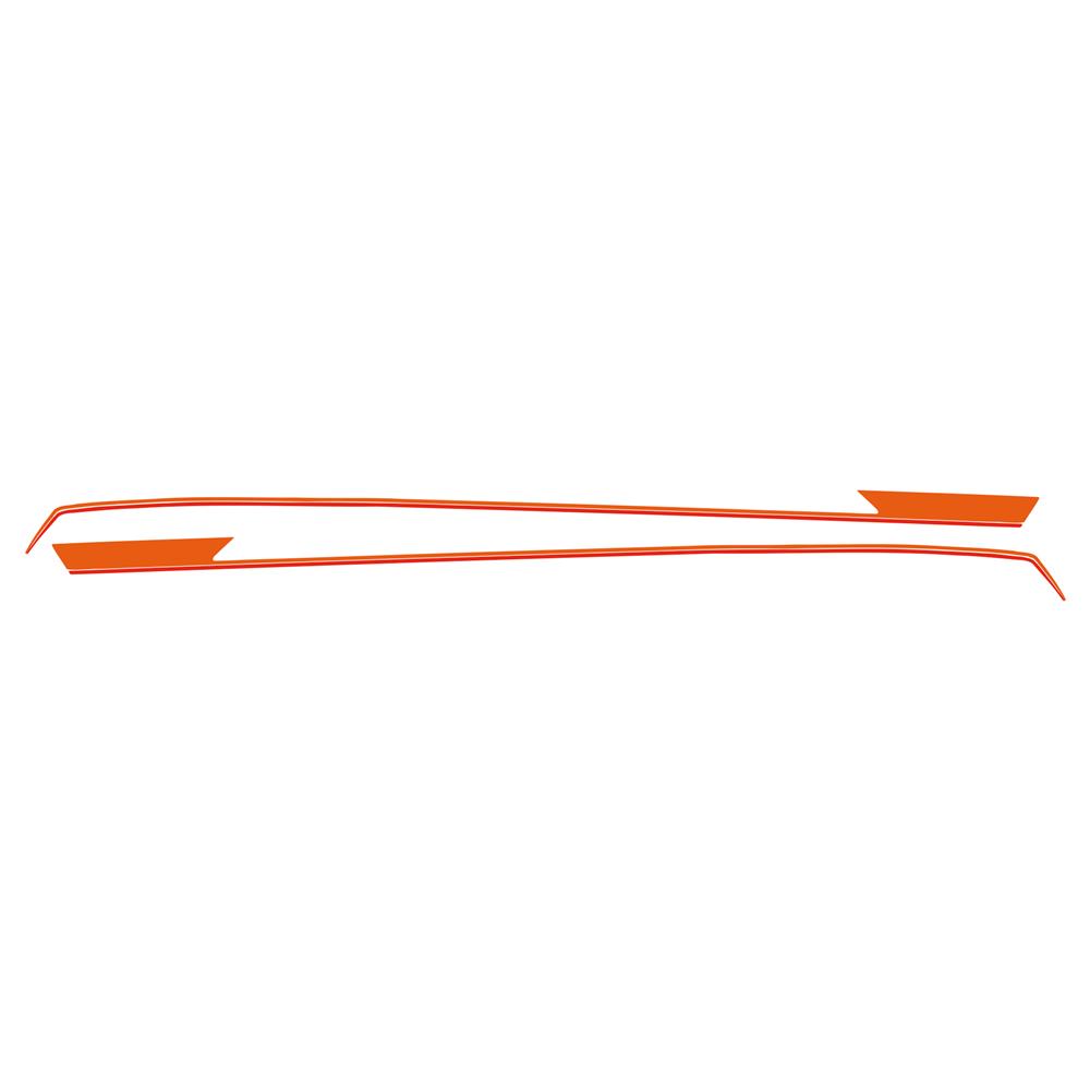 Mustang Cobra Decal Kit - Bittersweet Red | 80-81