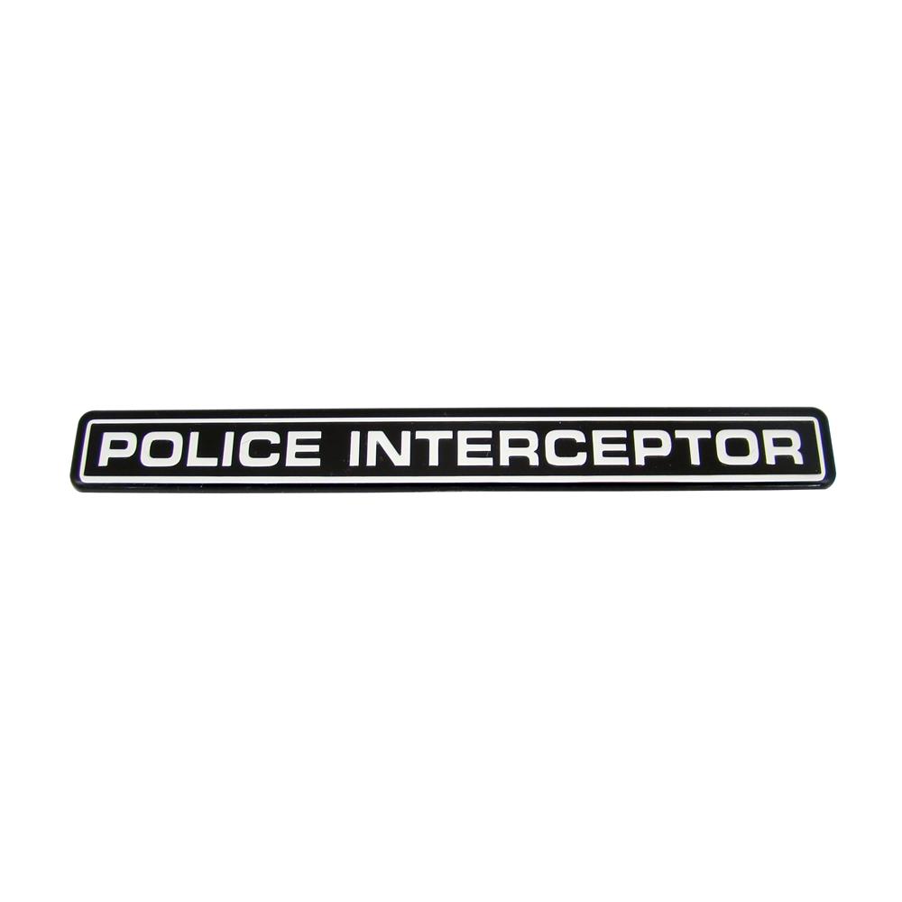 Police Interceptor Badge