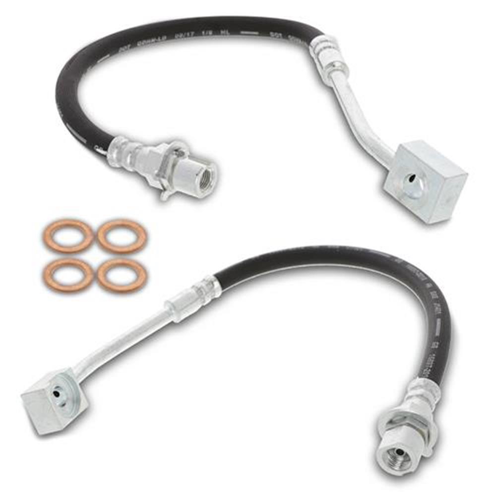 1994-2004 Mustang PowerStop 13" Cobra Style Front Brake Kit w/ Stock Rotors - Bare