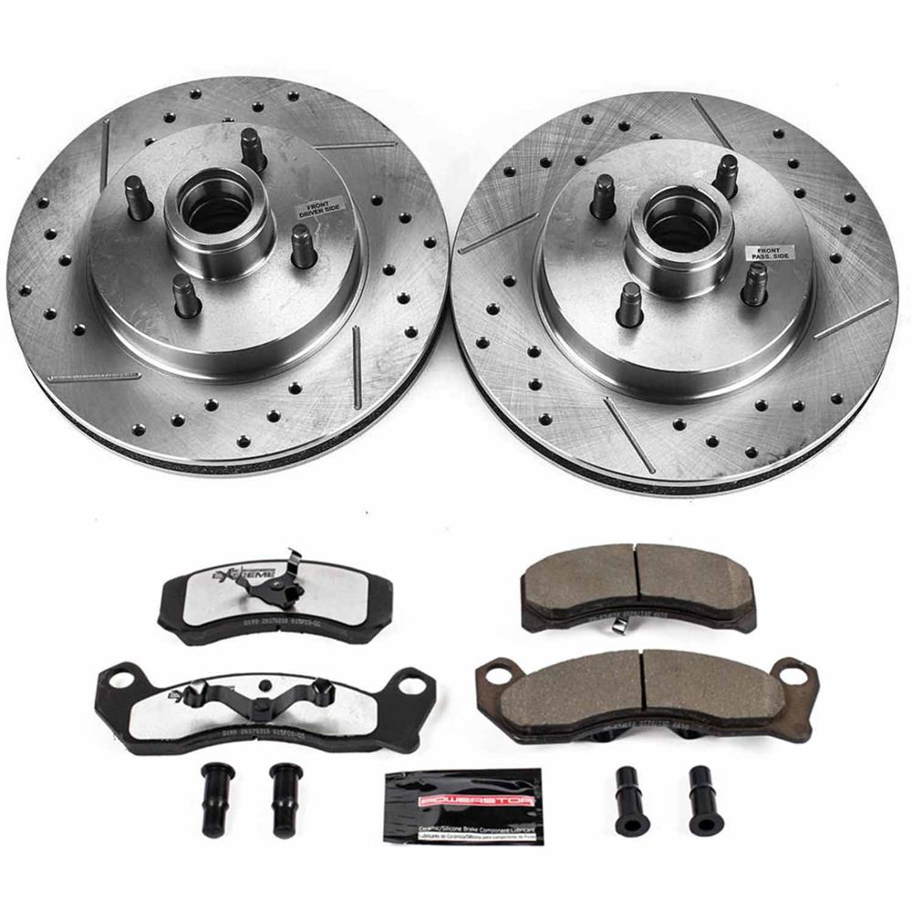 Front Brake Disc Rotors & Pads Kit For Mustang 5.0 V8 (1987-1993) – TopBrakes