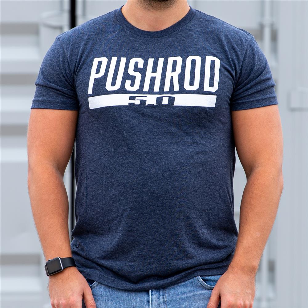 Pushrod 5.0 T-Shirt - (Medium) - Vintage Navy