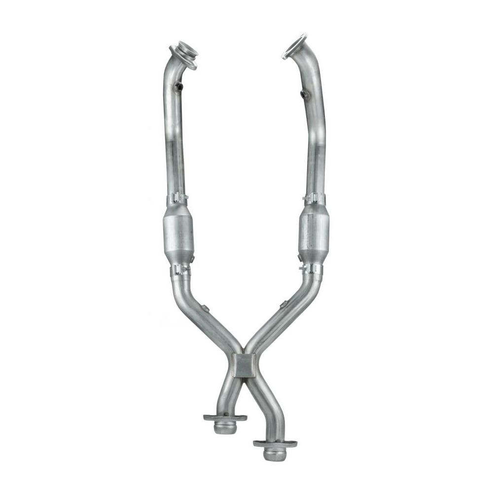 1996-1998 Mustang Pypes Catted X-Pipe - Stainless Steel GT