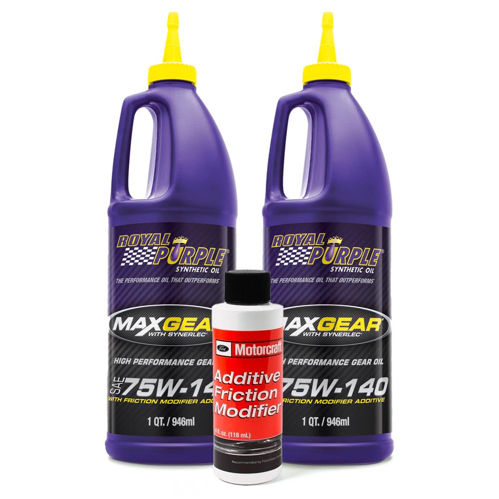 Royal Purple Max-Gear Gear Oil & Friction Modifier Kit - 75W-140 