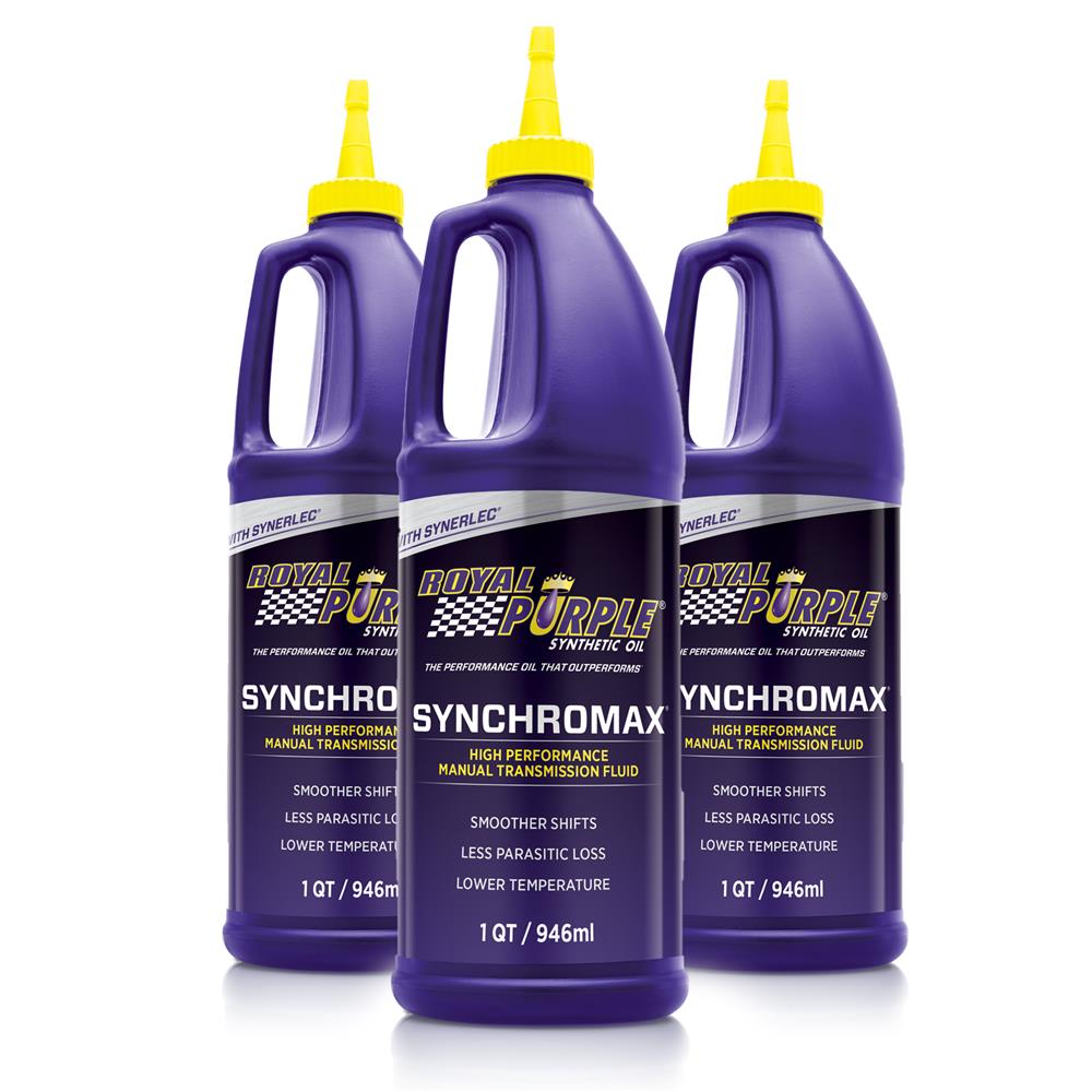 Royal Purple Synchromax Manual Transmission Fluid Kit - 3QT