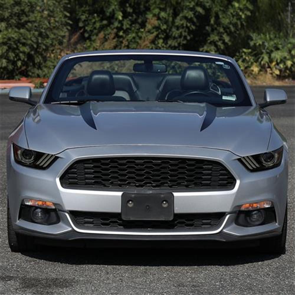 2015-2022 Mustang Shelby GT350/GT500 Spec-D Headlight Kit w/ Switchback Sequential LED Turn - Smoked