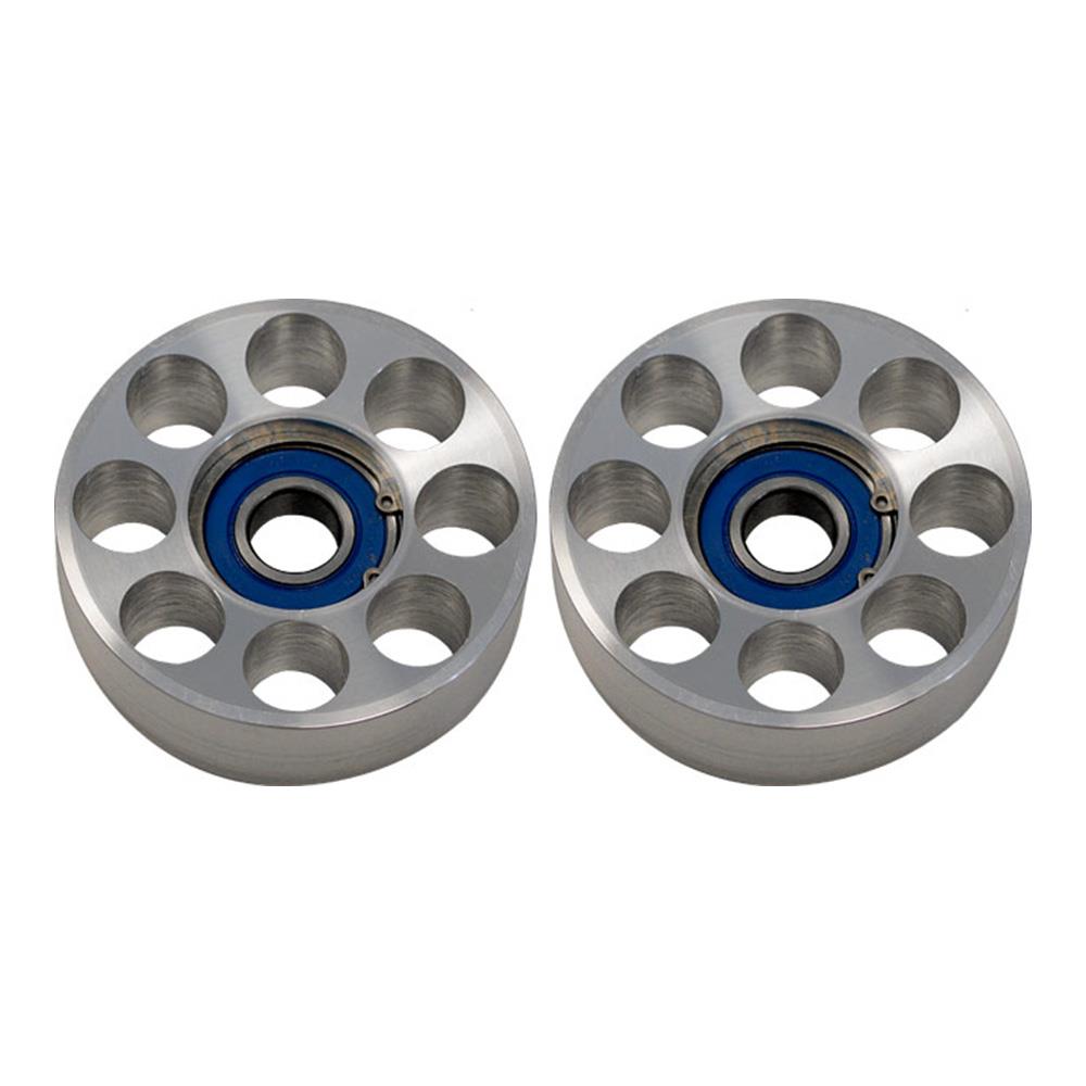 2005-10 Mustang Steeda Two Piece Billet Idler Pulley Set