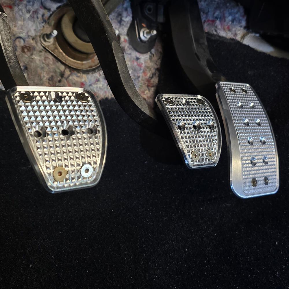 2005-2014 Mustang Pedal Kit for Manual Transmission - Grid