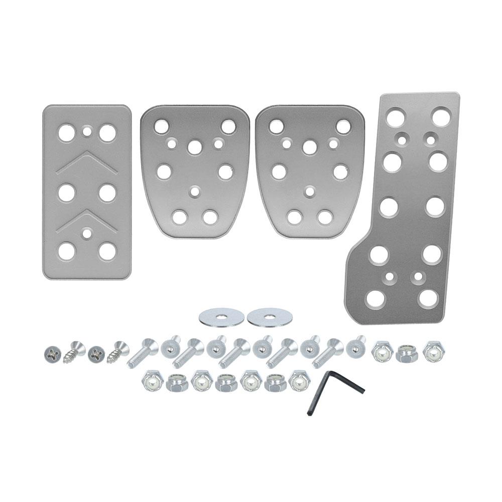逸品ペダル2台セット Golden Horse＋Pure Boost Mustang Billet Aluminum Manual Pedal Kit - Satin (79-04)
