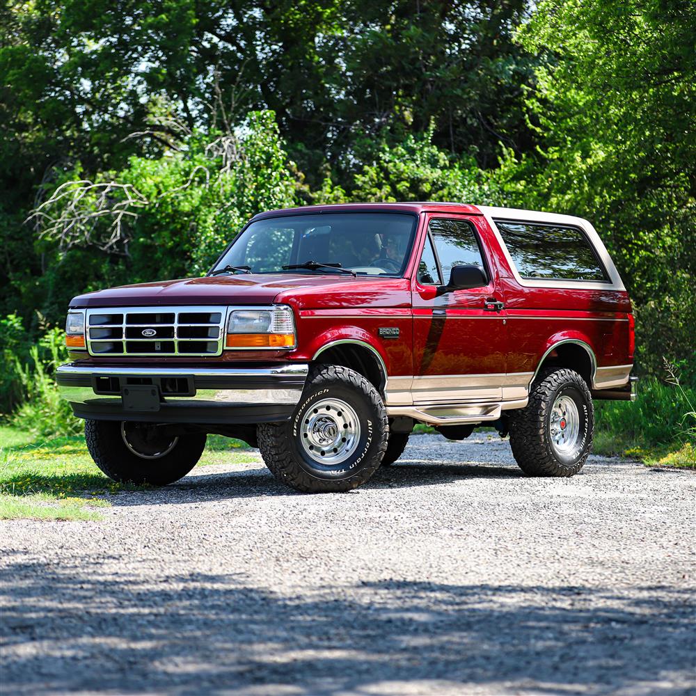 1992-96 Bronco SVE Factory Style 10-Hole Wheel & 32" BFG T/A Tire Kit  - 15x7.5" - Polished