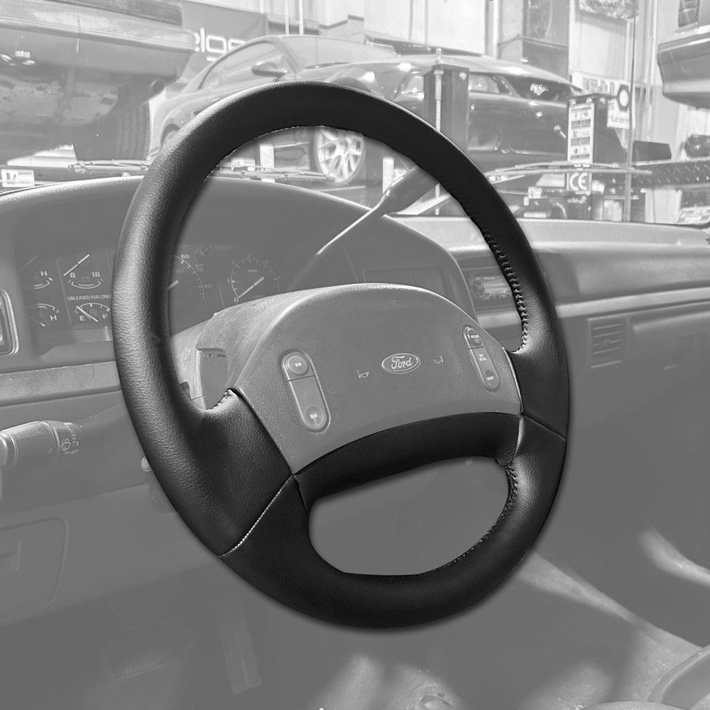 1992-93 Bronco SVE Factory Style Leather Steering Wheel