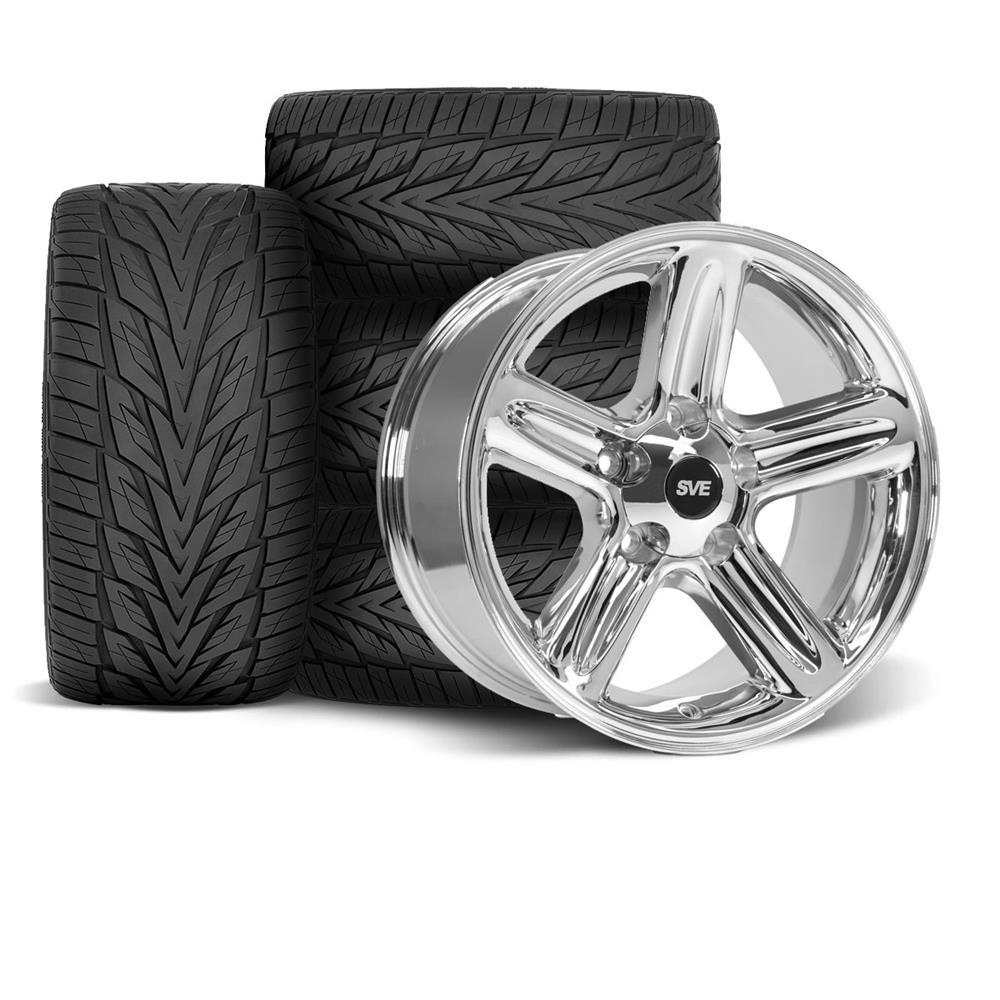 1999-04 F-150 SVT Lightning SVE 03-04 Style Wheel & Toyo Tire Kit - 18x9.5  - Chrome