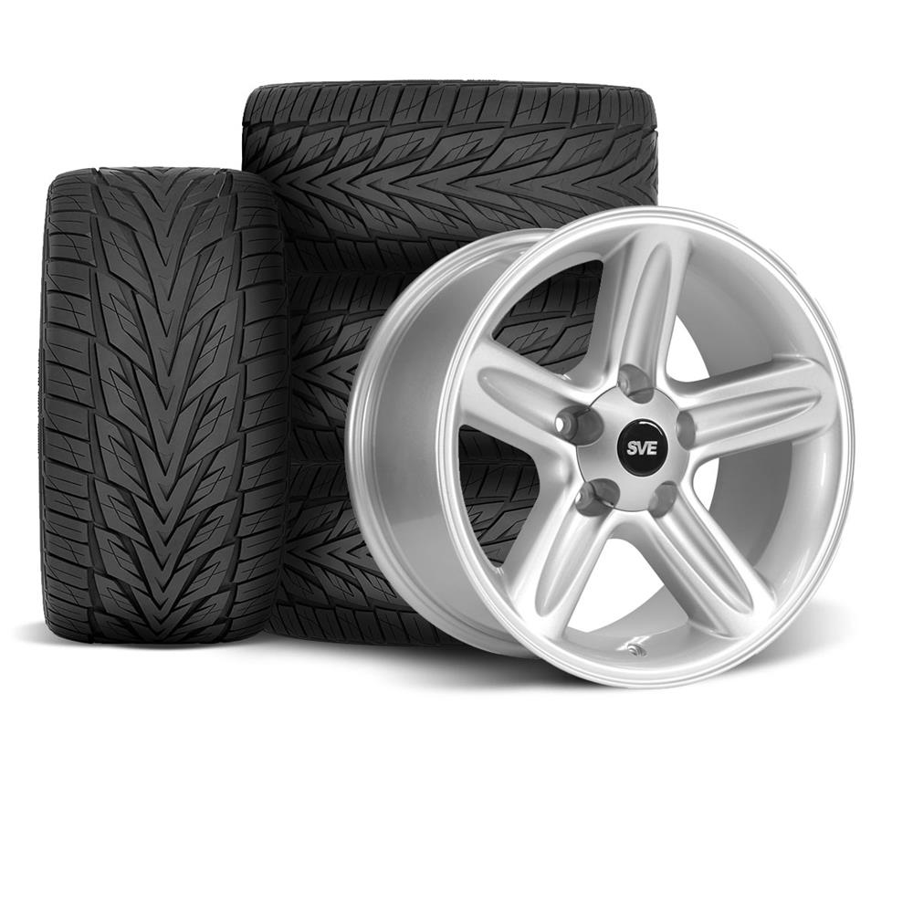 1999-04 F-150 SVT Lightning SVE 03-04 Style Wheel & Toyo Tire Kit - 18x9.5  - Silver