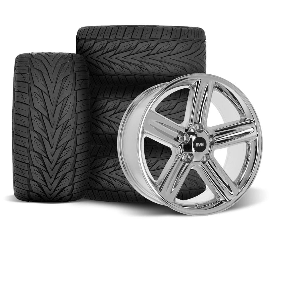 1999-04 F-150 SVT Lightning SVE 03-04 Style Wheel & Toyo Tire Kit - 20x9/10  - Chrome