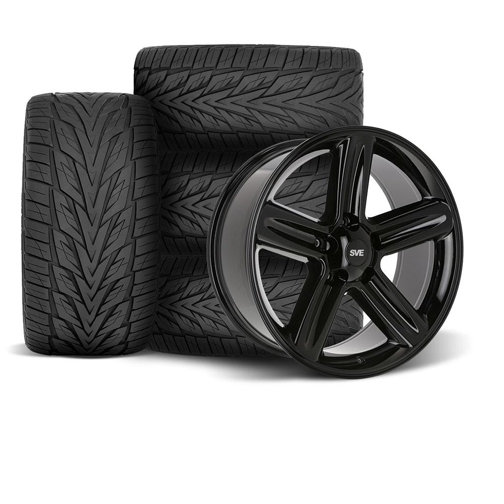 4/19.20 つる様 SVE F-150 SVT Lightning 03-04 Style Wheel & Toyo Tire Kit - 20x9
