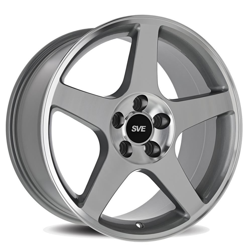 1994-04 Mustang SVE 03 Cobra Wheel & Nitto Tire Kit - 18x9  - Machined