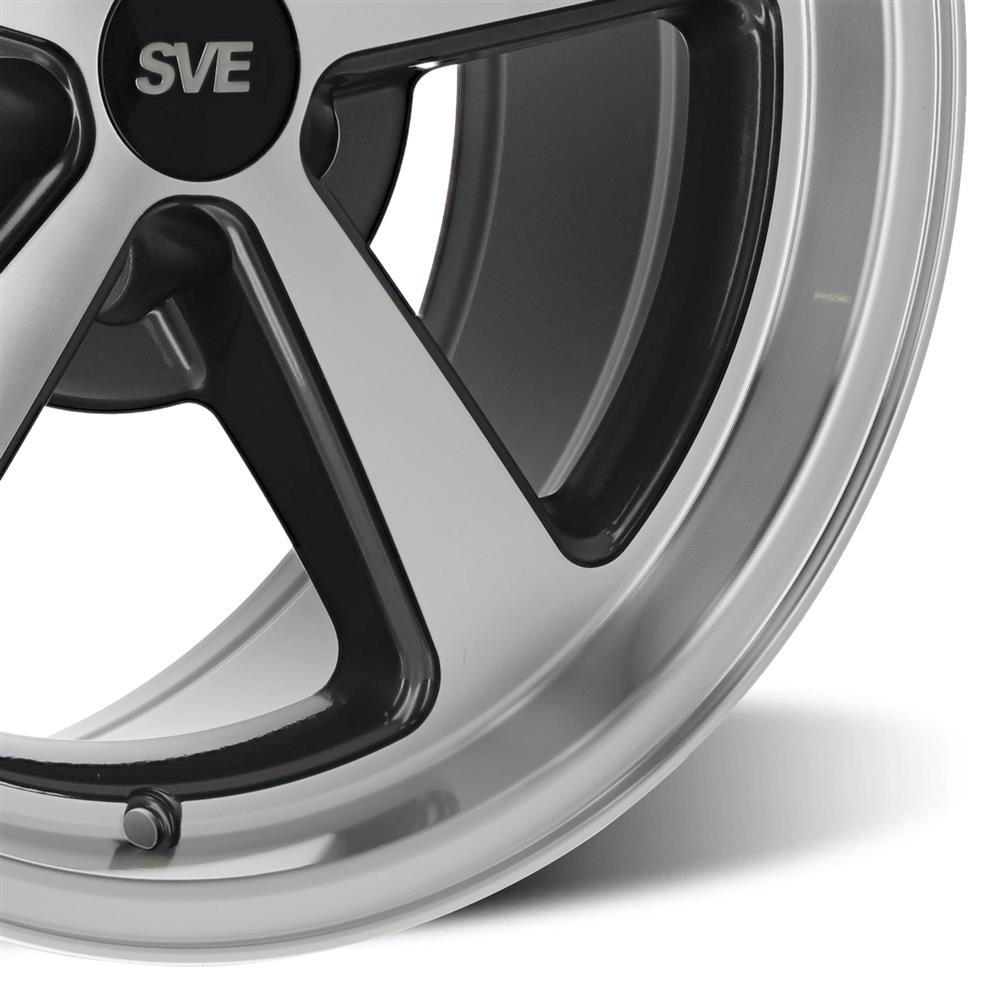 1994-04 Mustang SVE 2003-2004 Mach 1 Style Wheel Kit - 18x9 - Machined