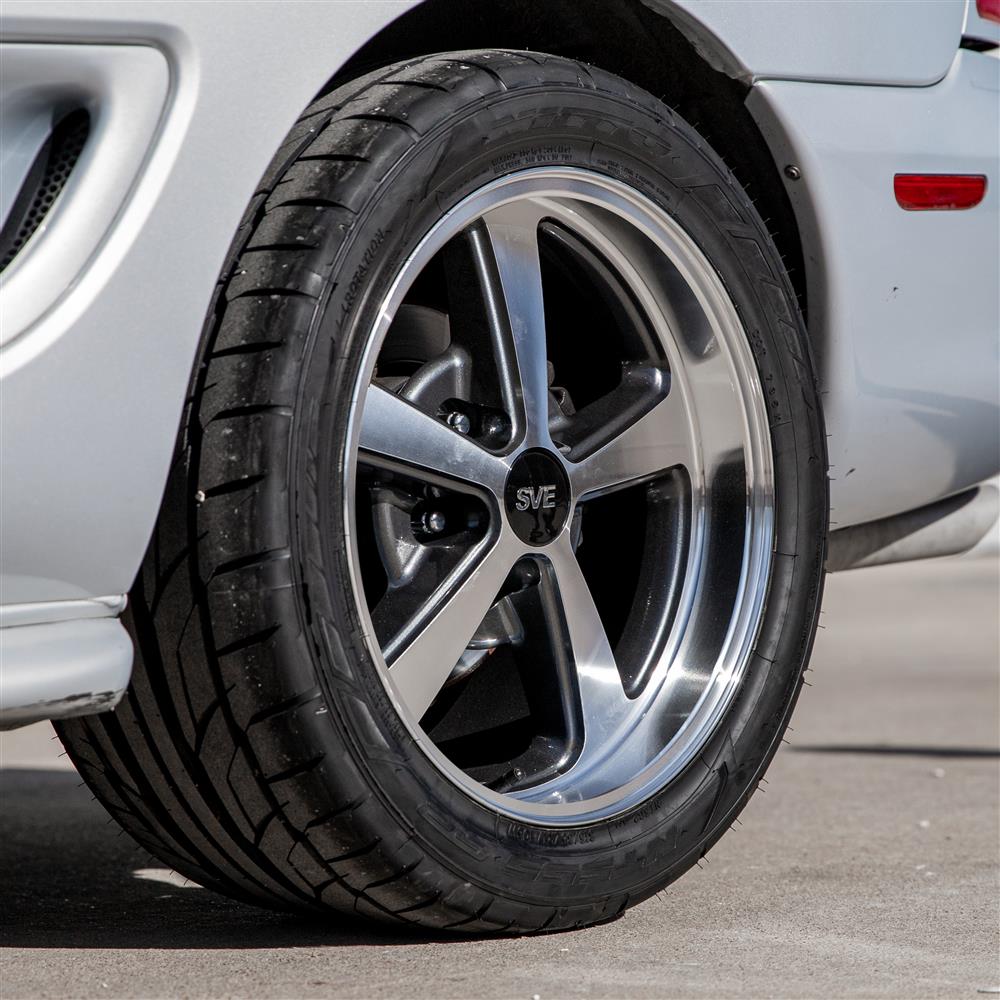 Mustang SVE Mach 1 Style Wheel & M/T Tire Kit - 17x9 | 94-04