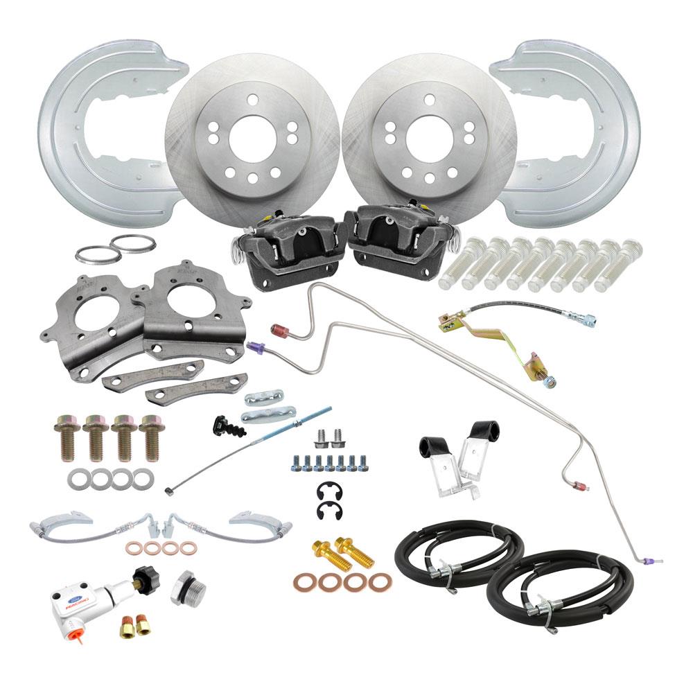 1993 Mustang 4 Lug Rear Disc Brake Conversion Kit