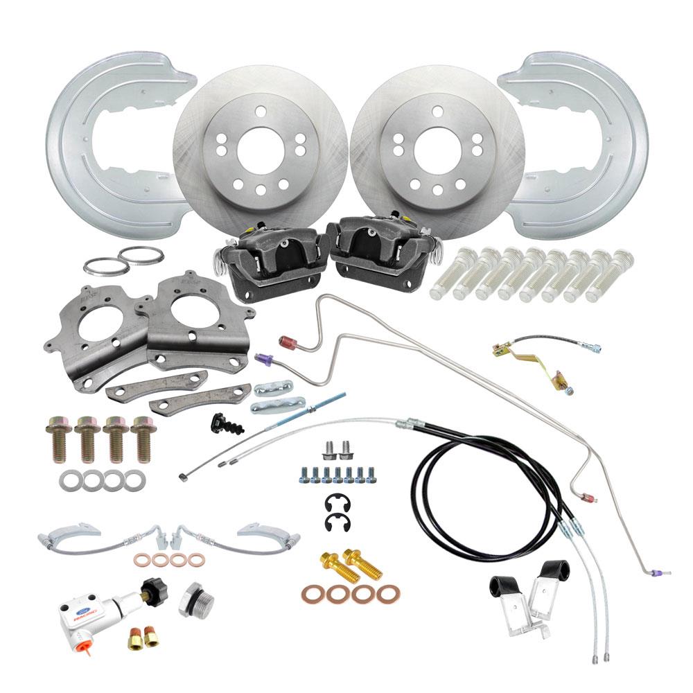 1986-1992 Mustang Fox Body 4-Lug Rear Disc Brake Conversion Kit