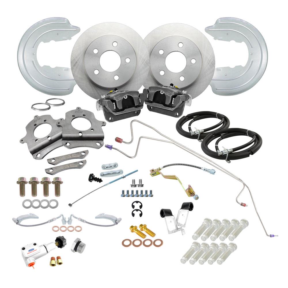 1993 Mustang 5 Lug Rear Disc Brake Conversion Kit