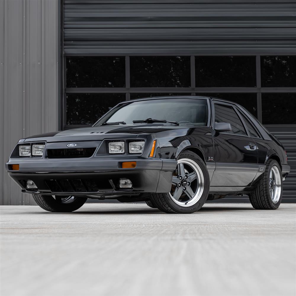 1979-93 Mustang SVE 5 Lug S89 Wheel Kit - 17x8/9  - Gunmetal