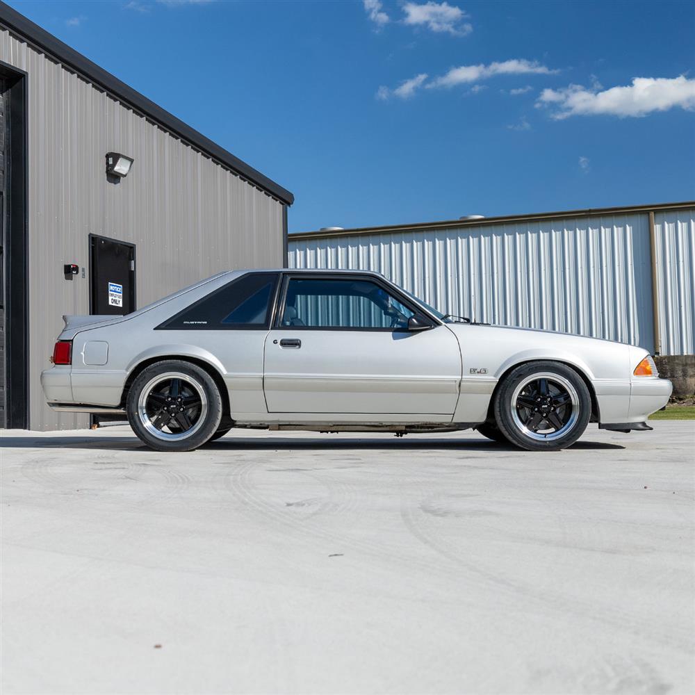 1979-93 Mustang SVE 5 Lug S89 Wheel Kit - 17x8  - Black