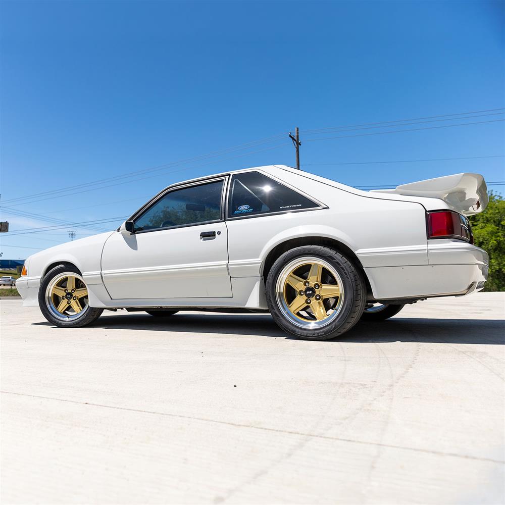 1979-93 Mustang SVE 5 Lug S89 Wheel Kit - 17x8  - Gold