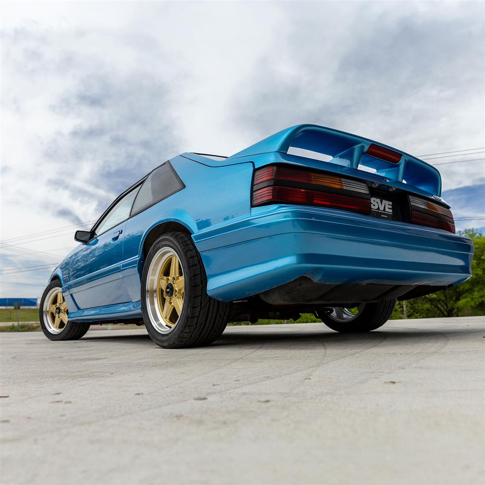 1979-93 Mustang SVE 5 Lug S89 Wheel Kit - 17x8  - Gold